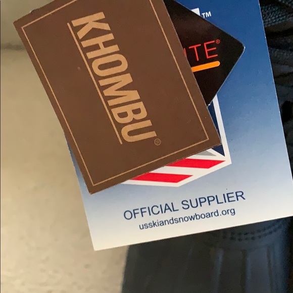 Womens Khombu Colby Tall Pac Boots size 6 Black Faux Fur Trim Lace Up Thermolite - Picture 7 of 7